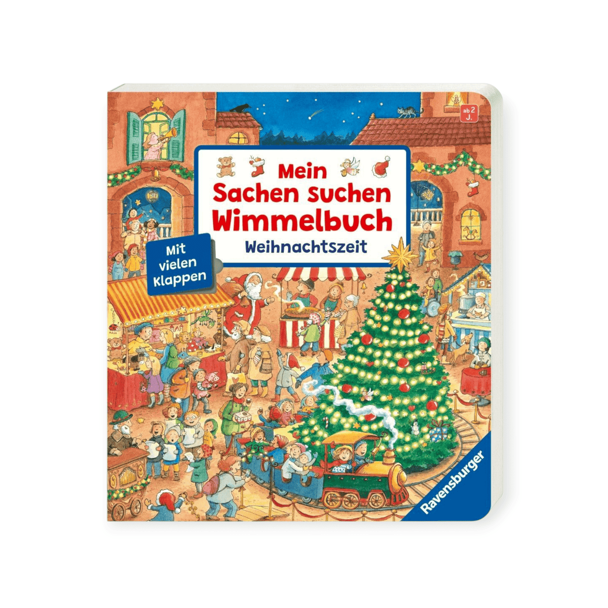 Mein Sachen suchen Wimmelbuch:Weihnachtszeit - Siliblu Boutique &amp; Atelier