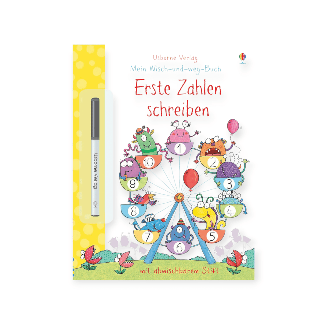Mein Wisch - und - weg - Buch: Erste Zahlen schreiben - Siliblu Boutique &amp; Atelier