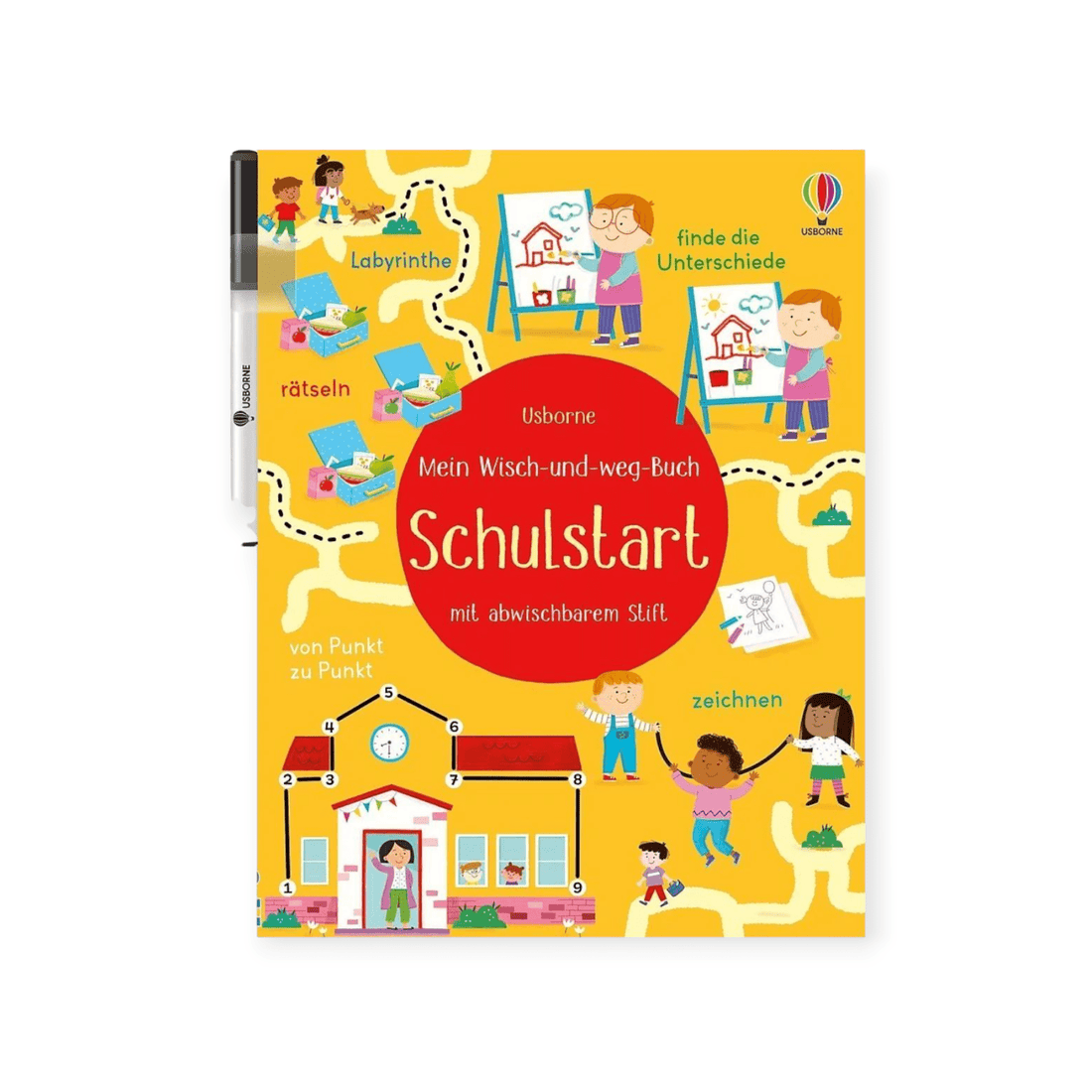 Mein Wisch - und - weg - Buch: Schulstart - Siliblu Boutique &amp; Atelier