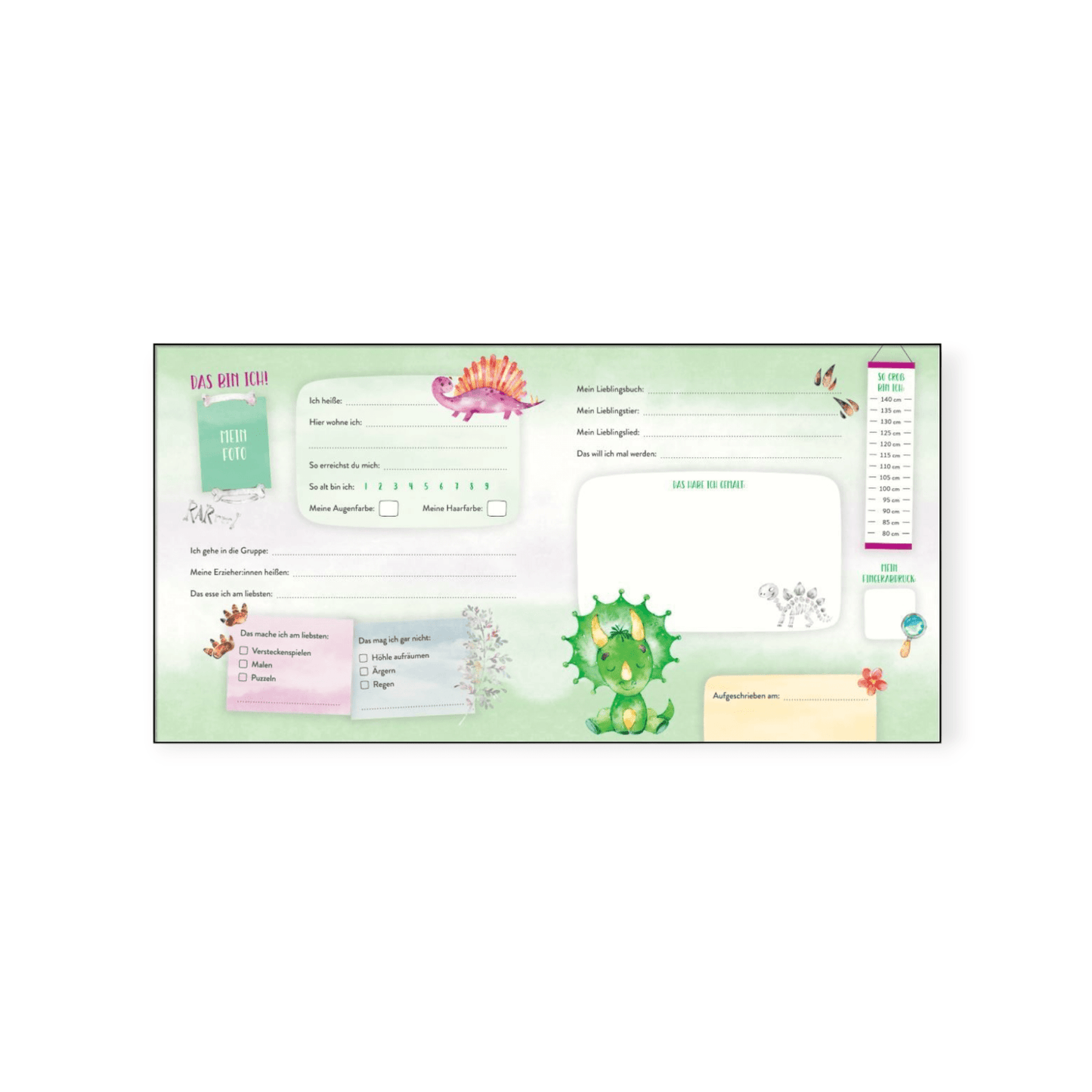 Meine Kindergartenfreunde - Dinosaurier - Siliblu Boutique & Atelier