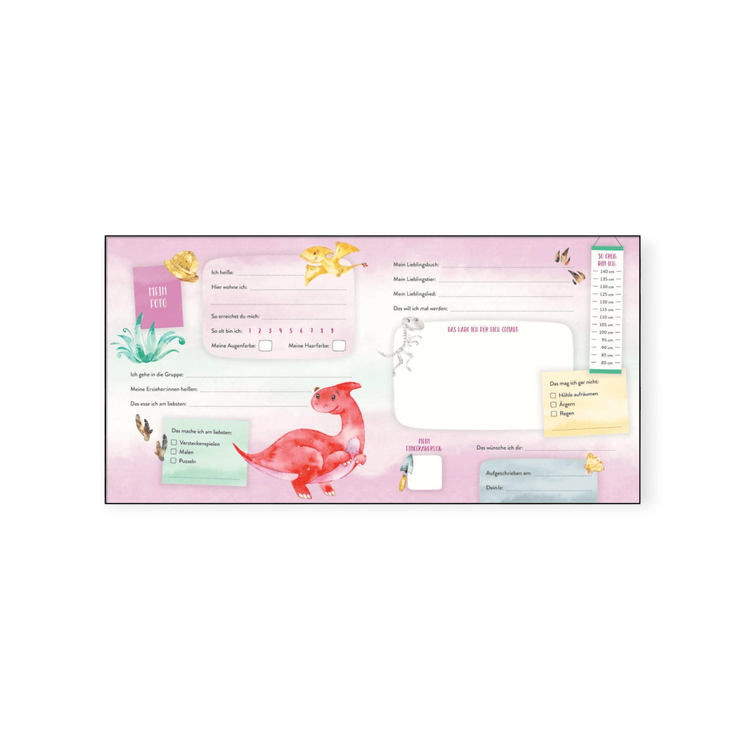 Meine Kindergartenfreunde - Dinosaurier - Siliblu Boutique & Atelier