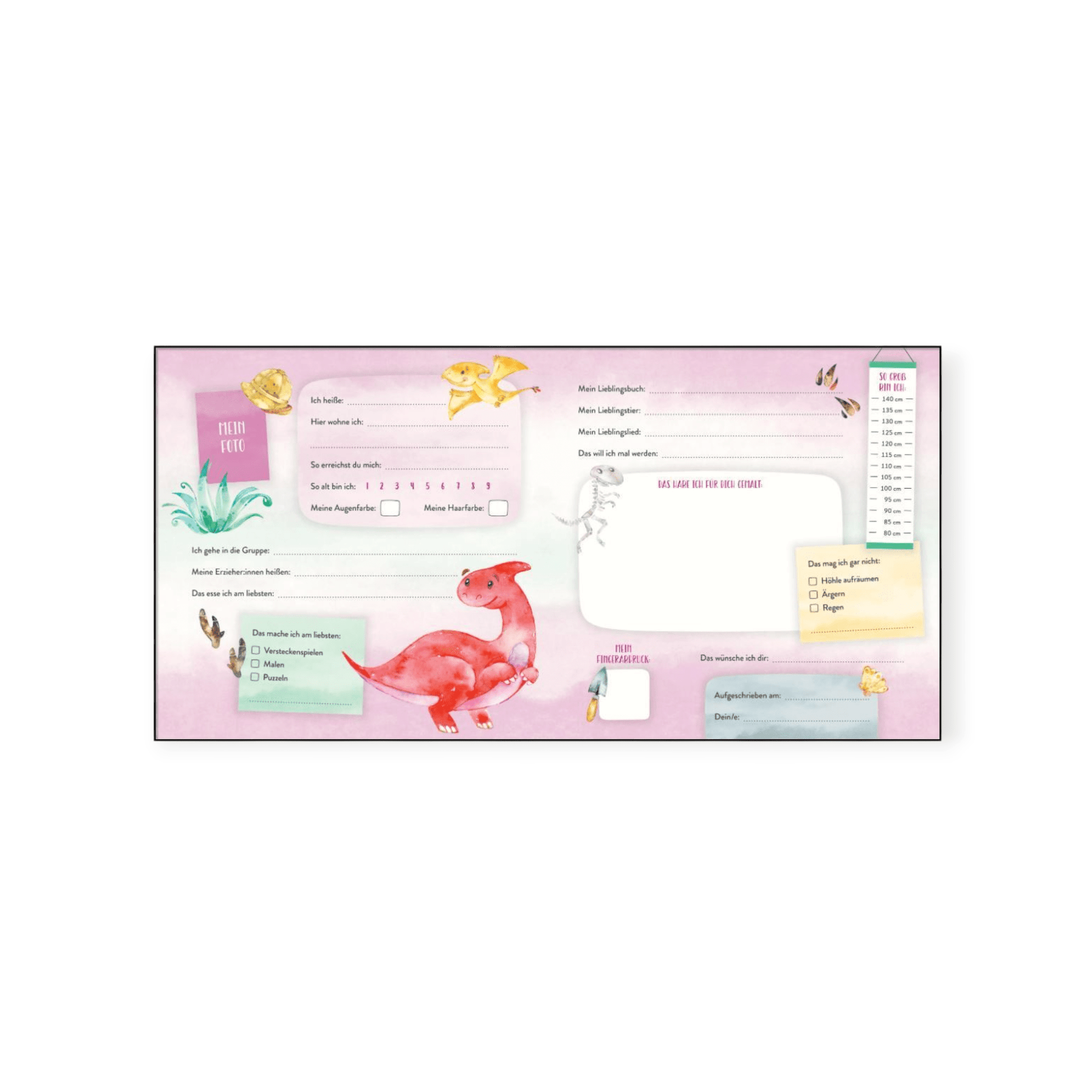 Meine Kindergartenfreunde - Dinosaurier - Siliblu Boutique & Atelier