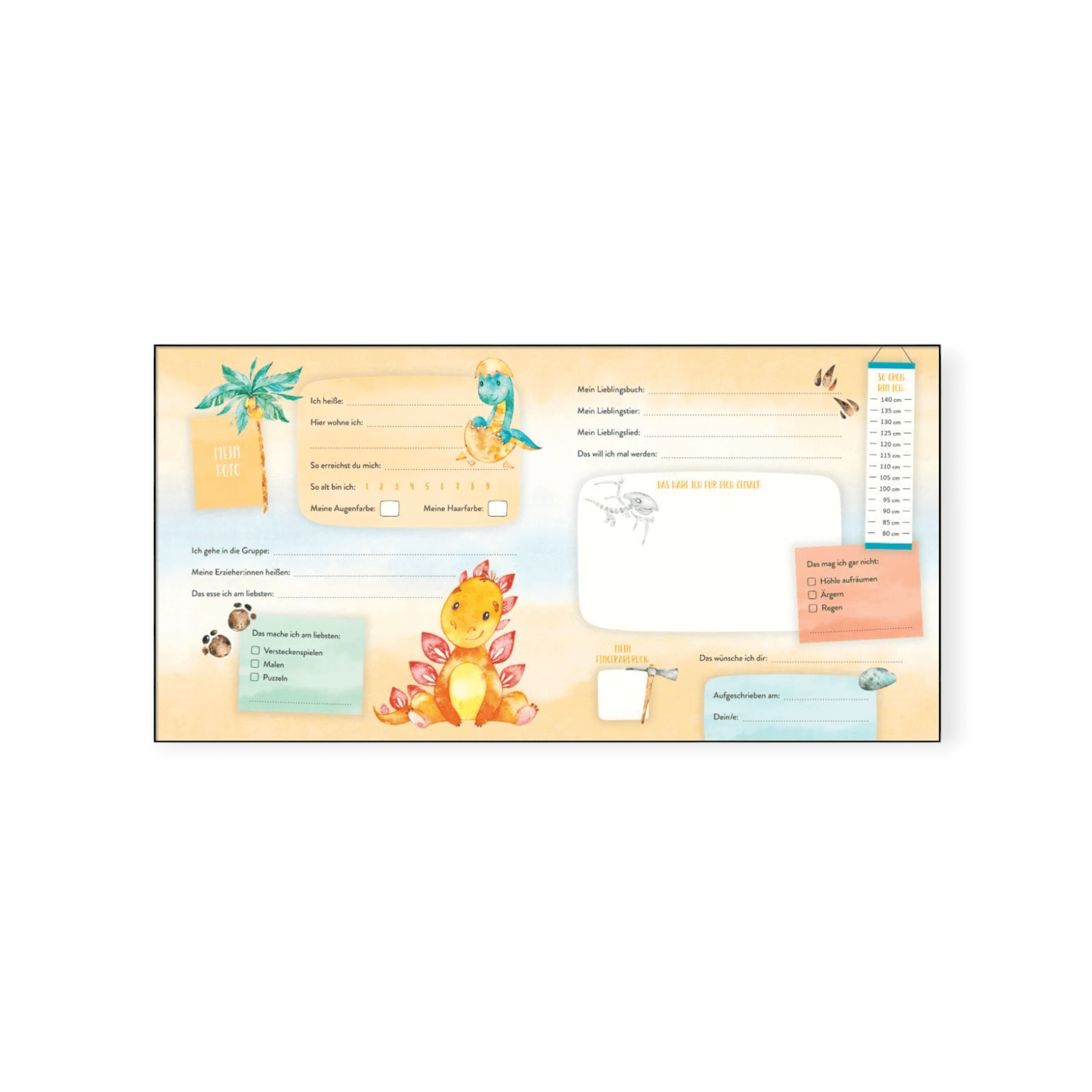 Meine Kindergartenfreunde - Dinosaurier - Siliblu Boutique & Atelier
