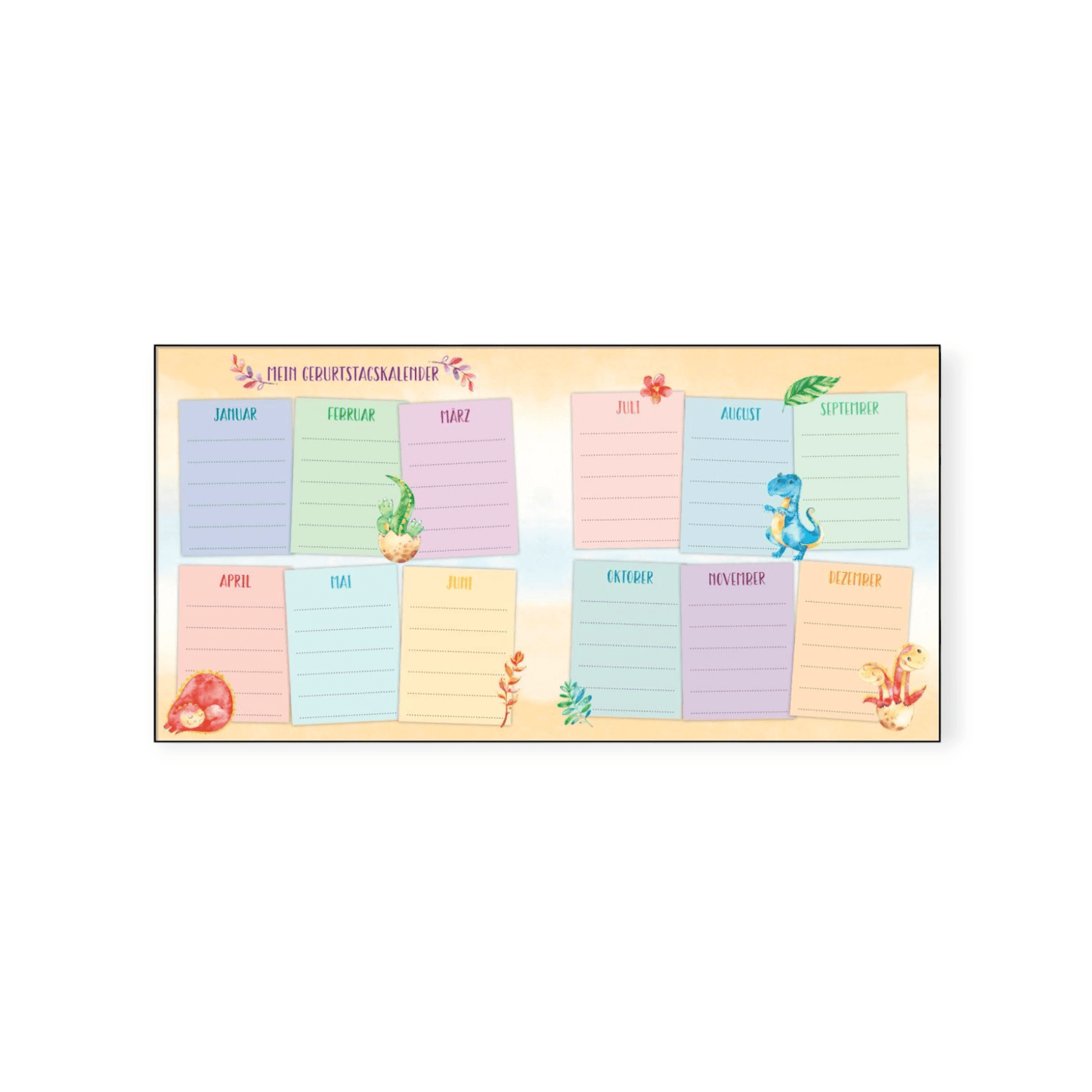 Meine Kindergartenfreunde - Dinosaurier - Siliblu Boutique & Atelier