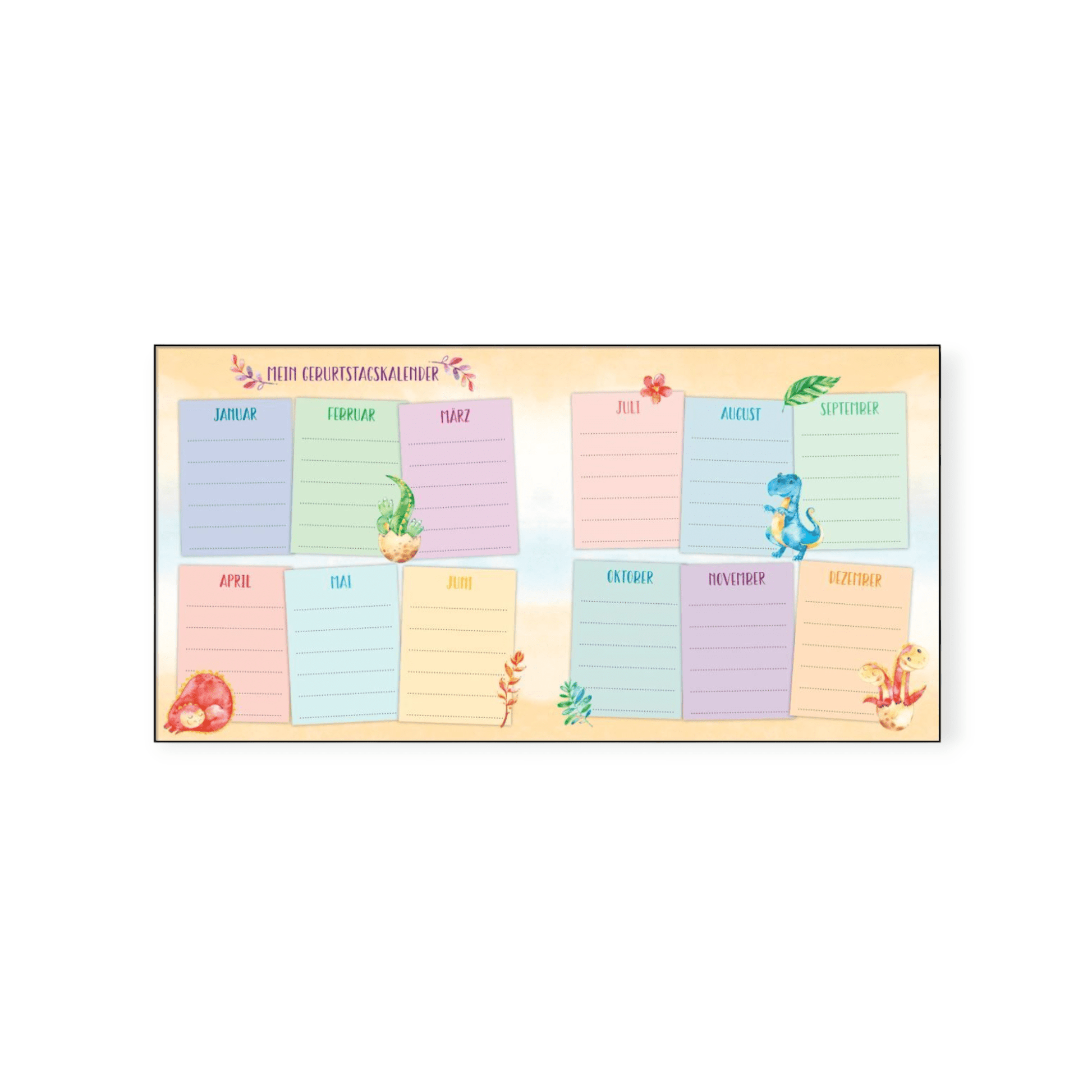 Meine Kindergartenfreunde - Dinosaurier - Siliblu Boutique & Atelier