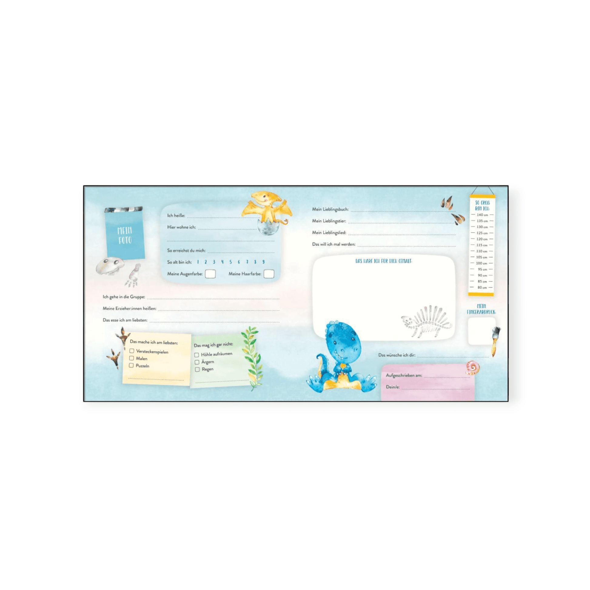 Meine Kindergartenfreunde - Dinosaurier - Siliblu Boutique & Atelier