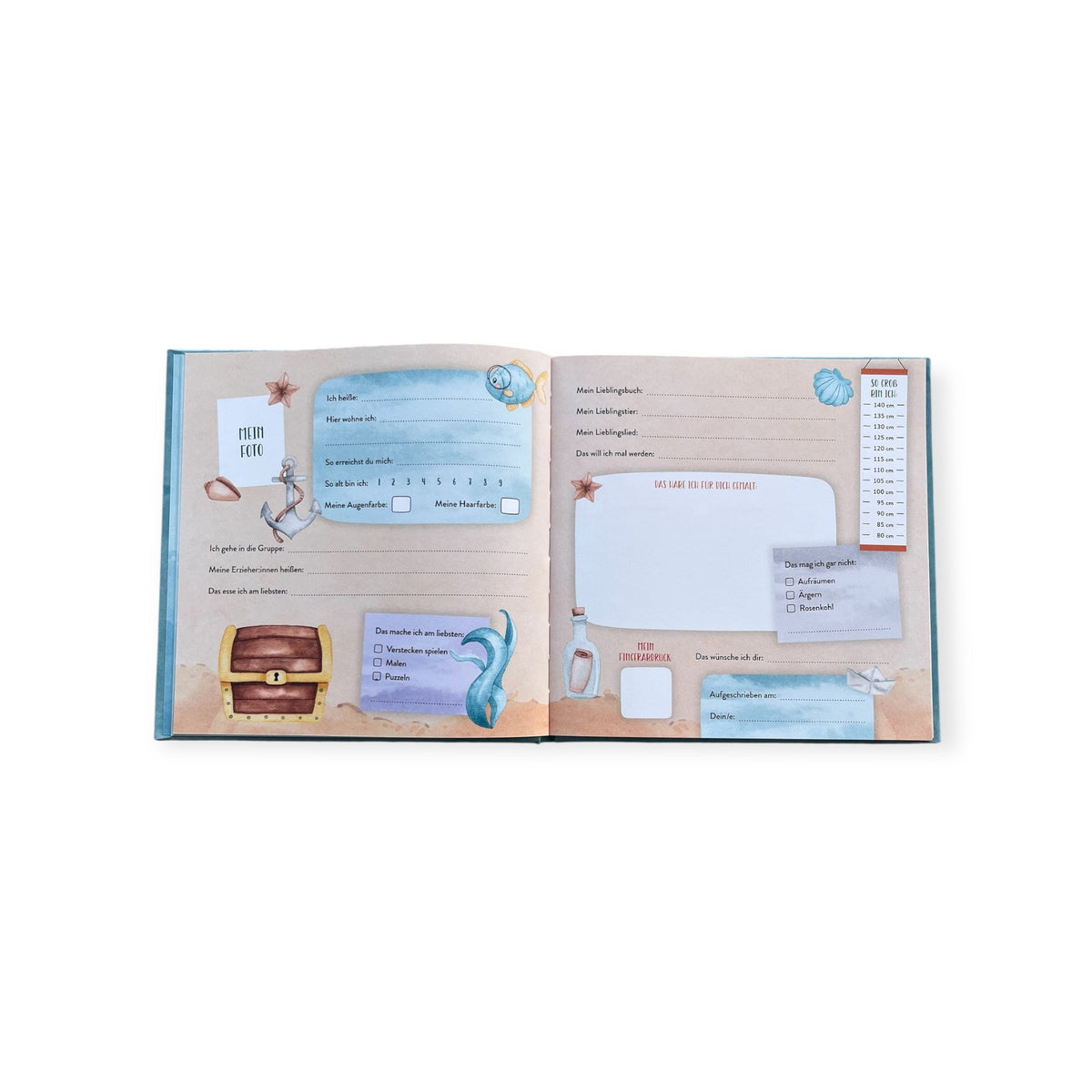 Meine Kindergartenfreunde - Unter Wasser - Siliblu Boutique &amp; Atelier