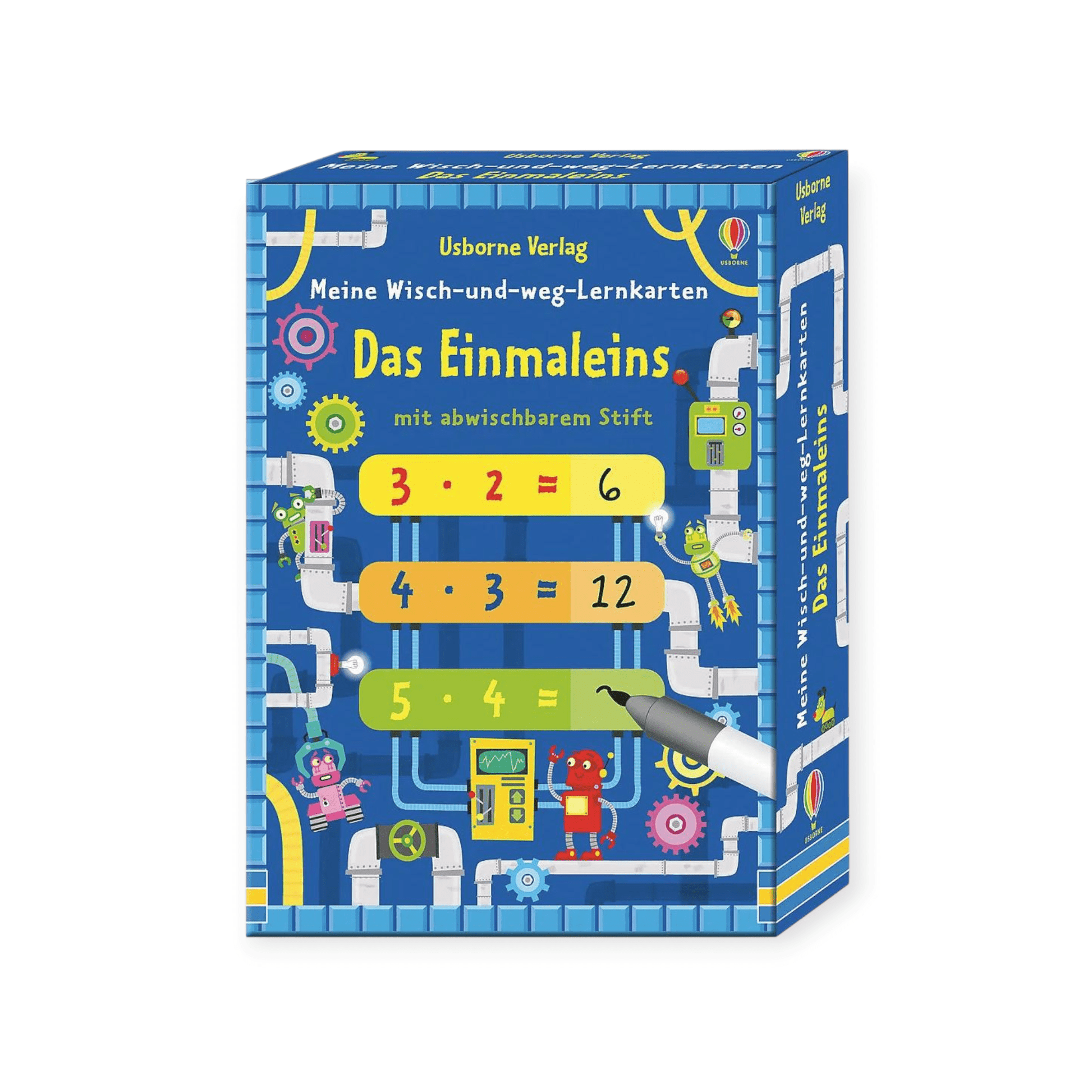 Meine liebsten Wisch - und - weg - Lernkarten: Das Einmaleins - Siliblu Boutique & Atelier