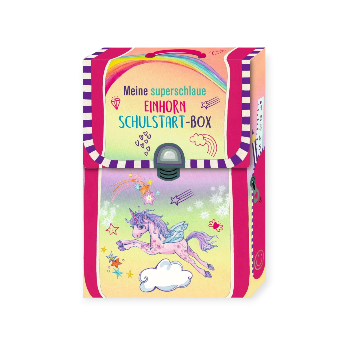 Meine superschlaue Einhorn Schulstart - Box (Einhorn - Paradies) - Siliblu Boutique &amp; Atelier