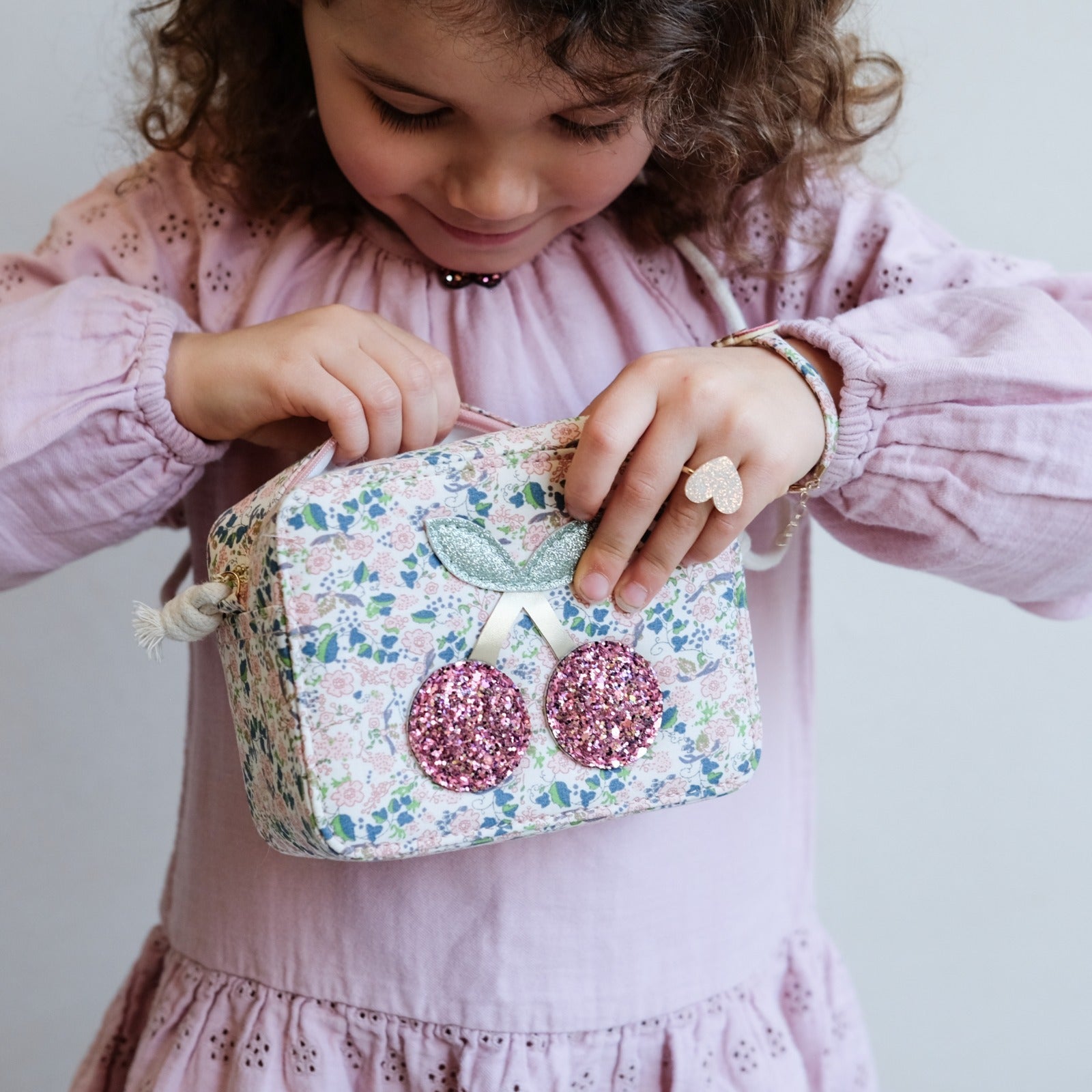Mimi & Lula Floral Cherries Bag - Siliblu Boutique & Atelier