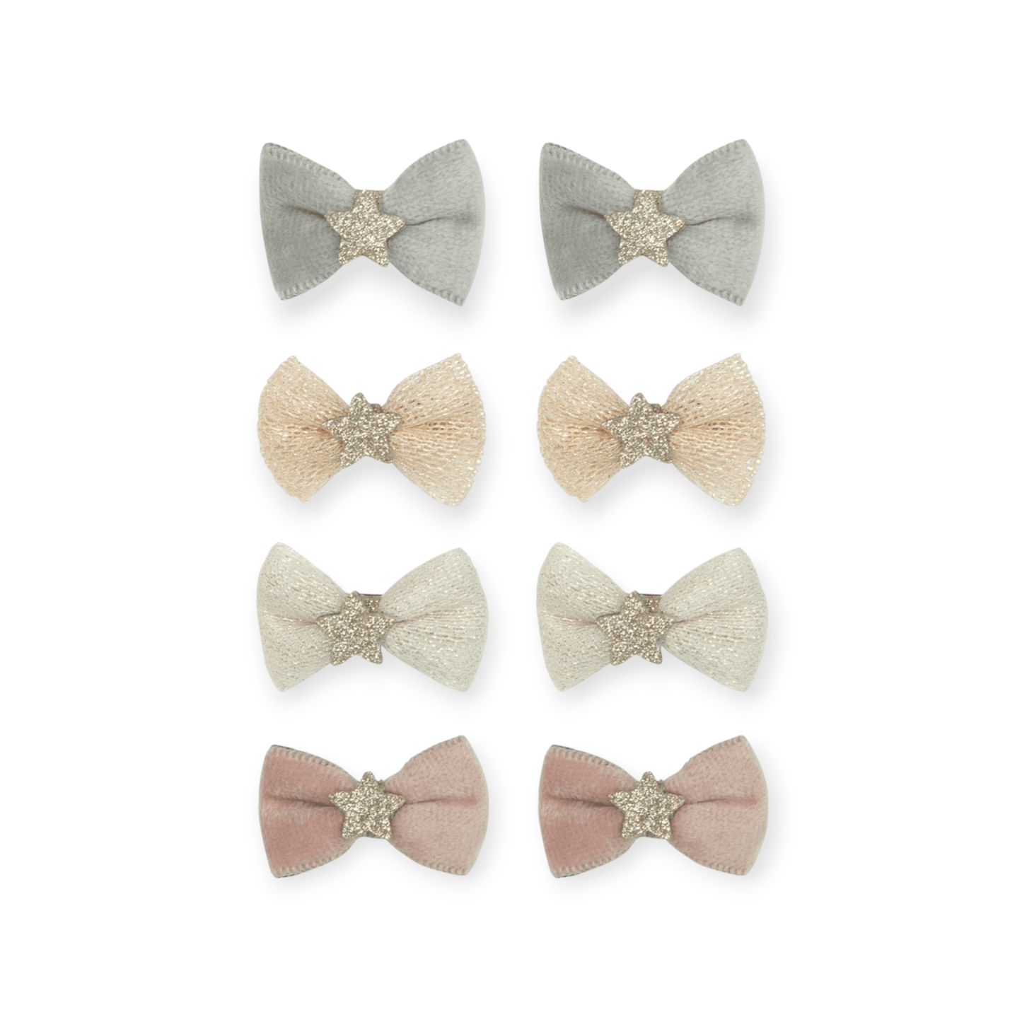 Mimi & Lula Mini Prima ballerina bow mini clips - Siliblu Boutique & Atelier