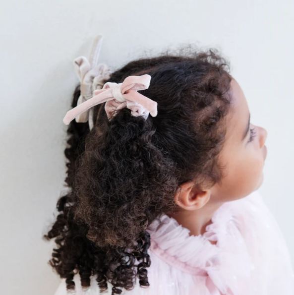 Mimi &amp; Lula Sparkle Velvet Bow Ponies - Siliblu Boutique &amp; Atelier