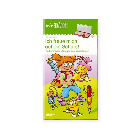 miniLÜK - Ich freue mich auf die Schule - Siliblu Boutique & Atelier