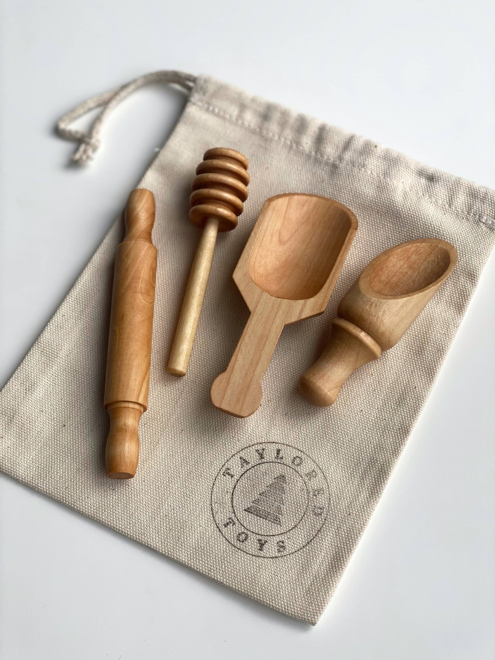 Montessori Mini - Werkzeugset aus Holz // Sensoryplay - Siliblu Boutique & Atelier