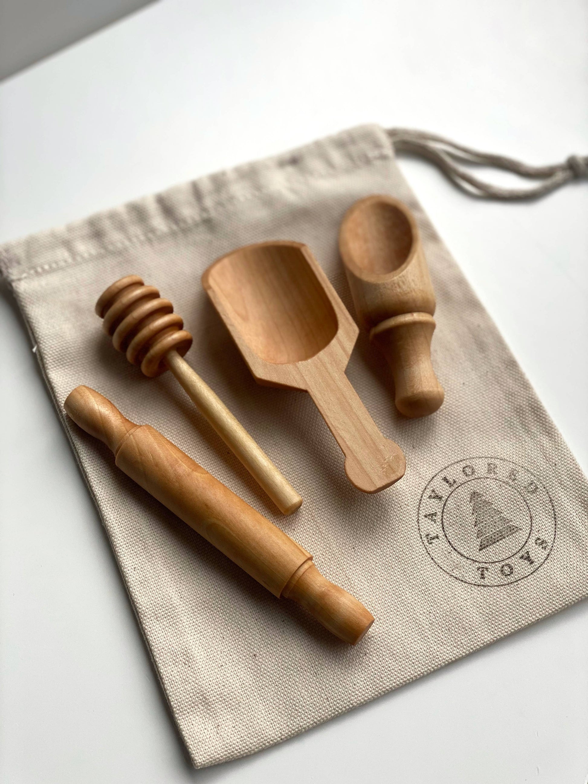 Montessori Mini - Werkzeugset aus Holz // Sensoryplay - Siliblu Boutique & Atelier