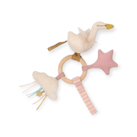 Moulin Roty Ring Rassel Schwan - Siliblu Boutique & Atelier