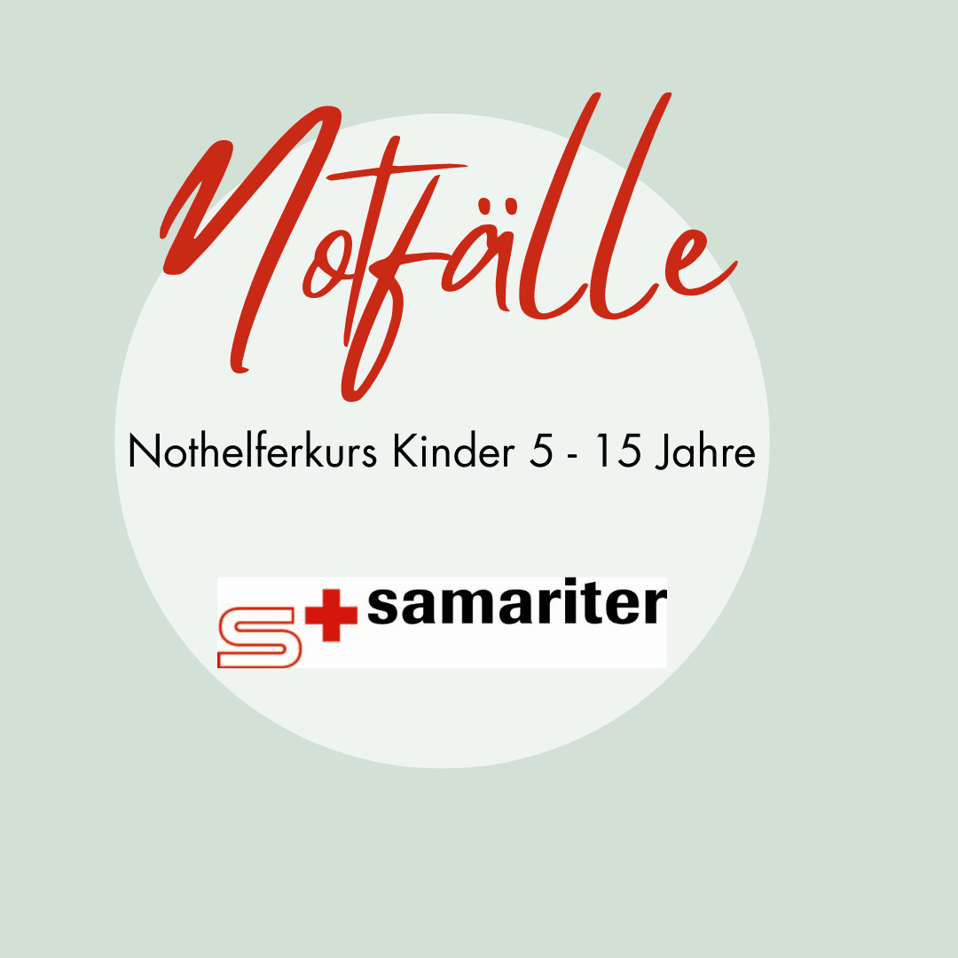 Notfälle Kinder 5 - 15 Jahre | 12.03.26 und 26.03.26 - Siliblu Boutique & Atelier