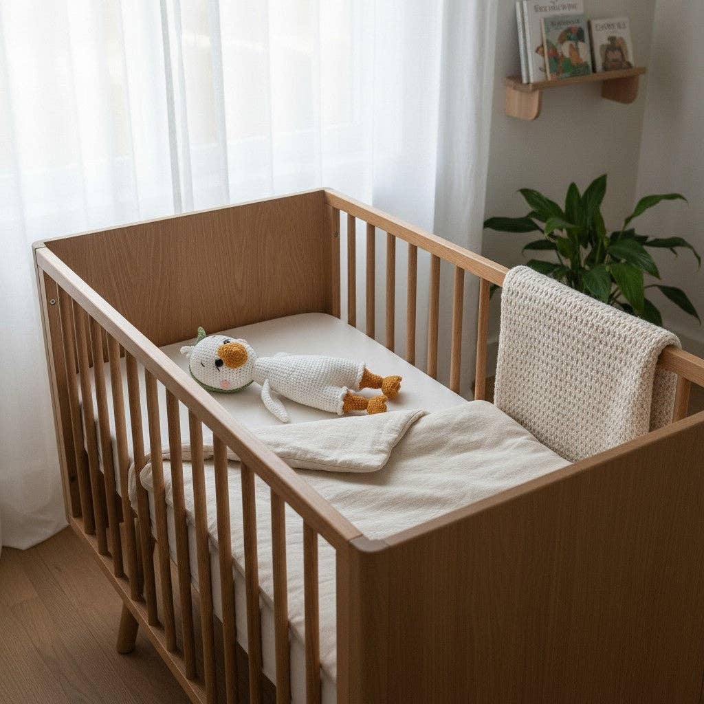 Nuvinokids® handgehäkeltes Gans-Kuscheltier - Siliblu Boutique & Atelier