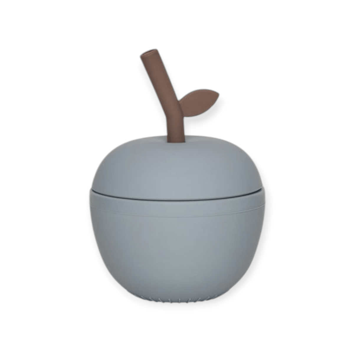 OYOY Kindertrinkbecher Apple Cup Blau - Siliblu Boutique &amp; Atelier