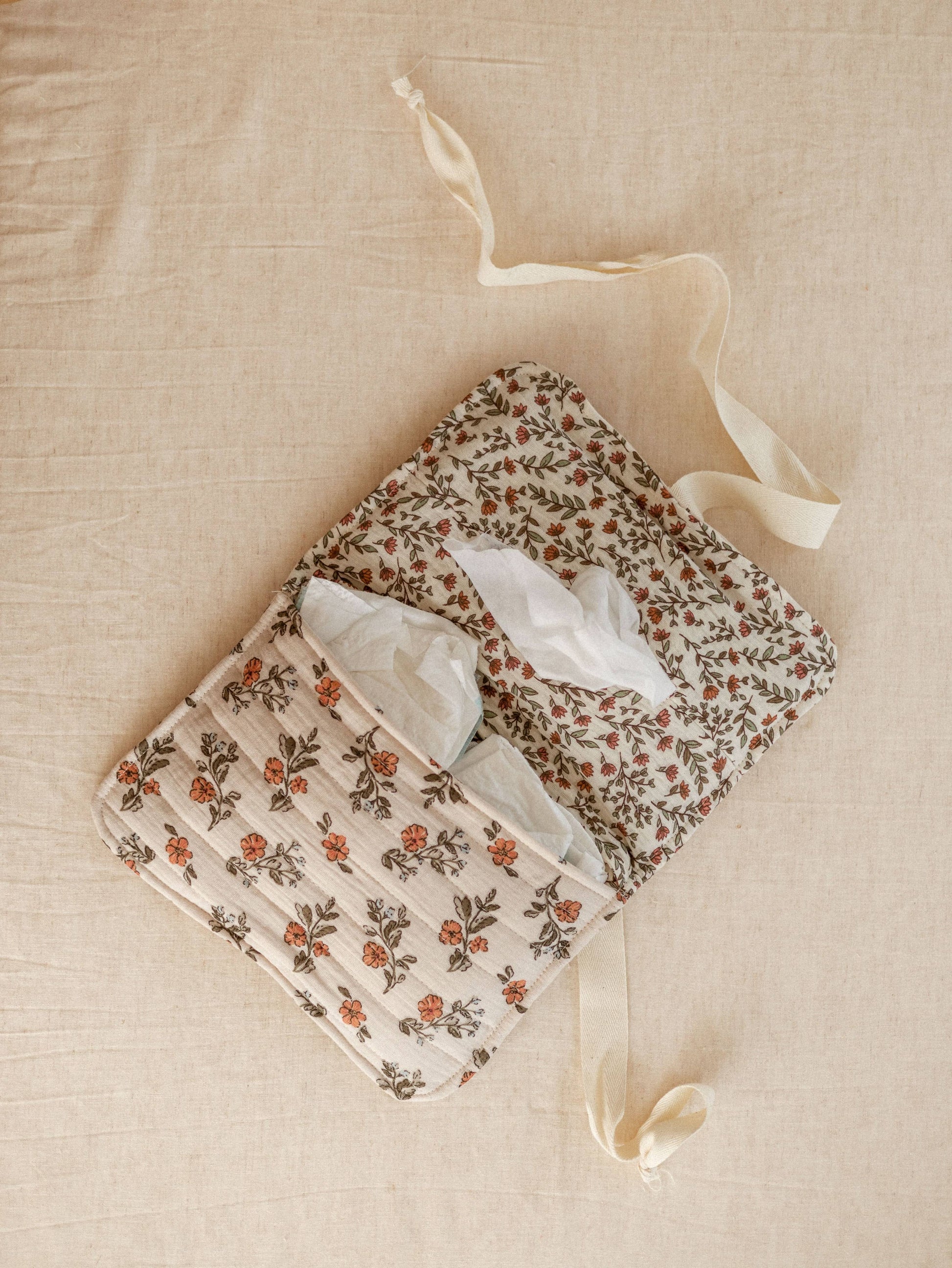 PETITE EvelinaApparel Wickeltasche - Vintage - Blumenmuster - Siliblu Boutique & Atelier