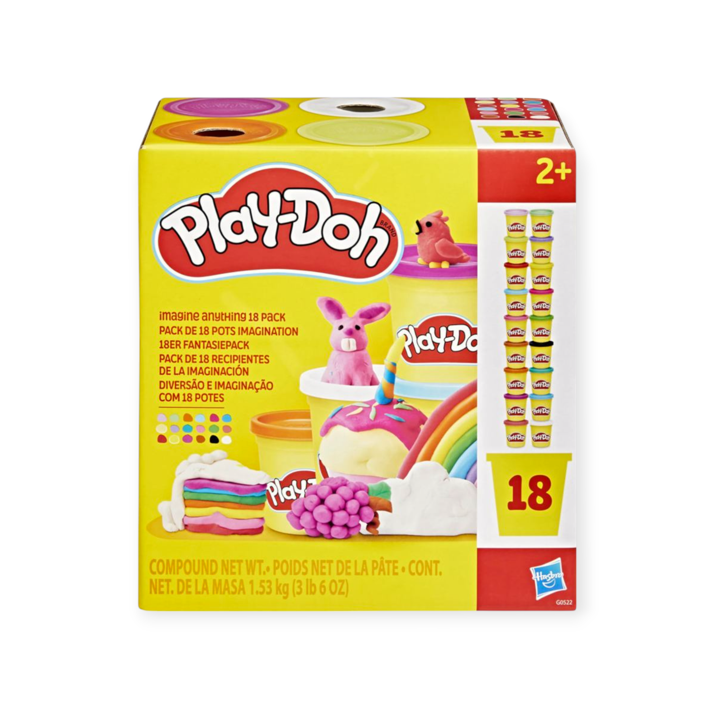 Play - Doh Fantasie 18er Pack à je 85g - Siliblu Boutique & Atelier