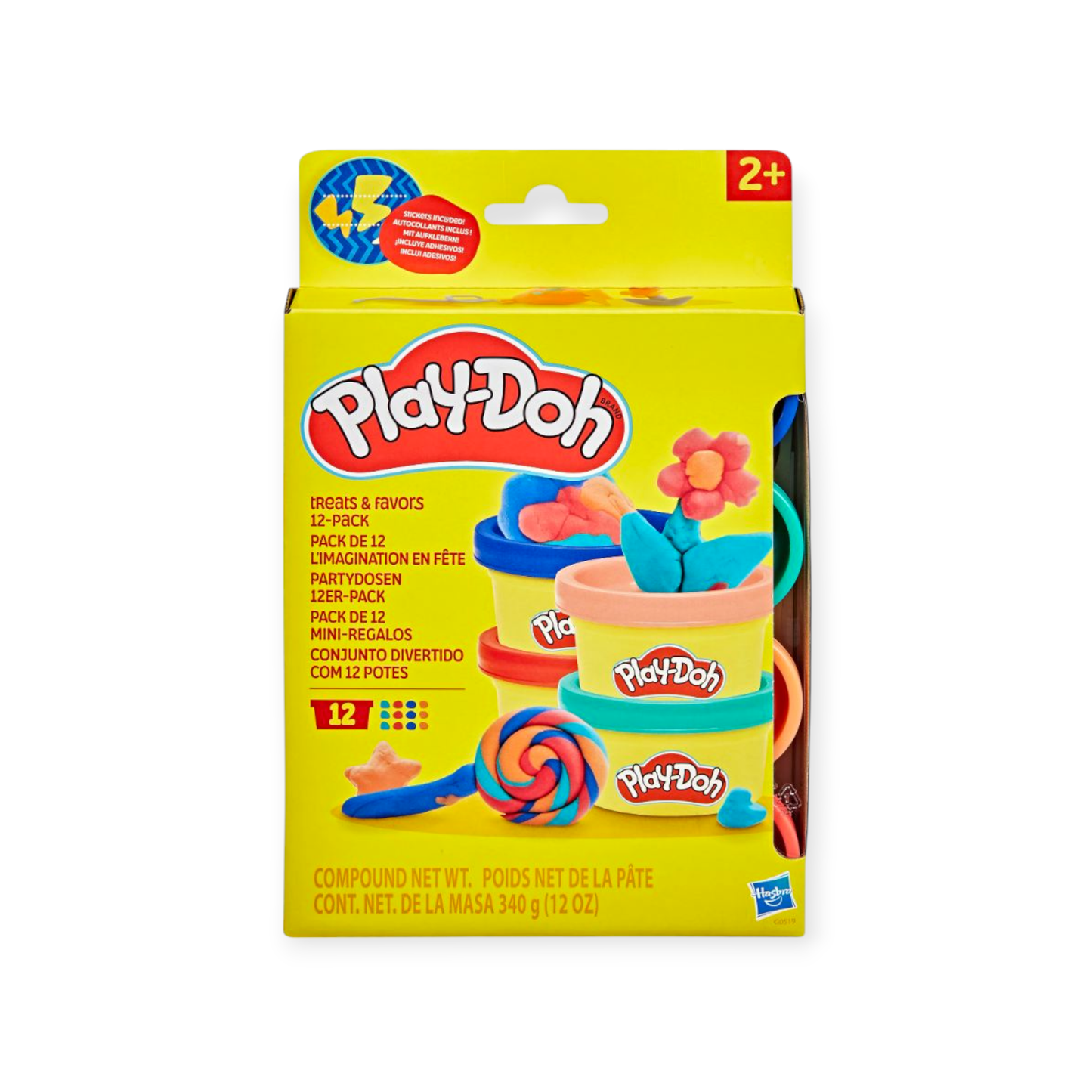 Play - Doh Partydosen 12er Pack à je 28g - Siliblu Boutique & Atelier