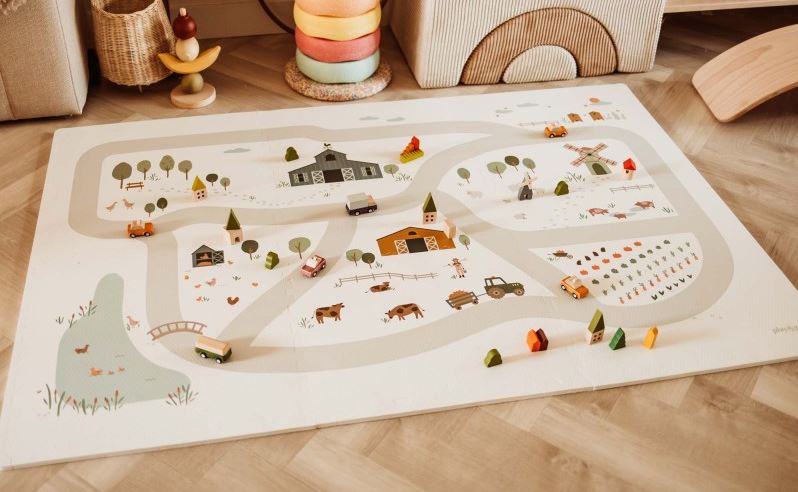 Play&amp;Go - Spielmatte Bauernhof EEVAA - Siliblu Boutique &amp; Atelier