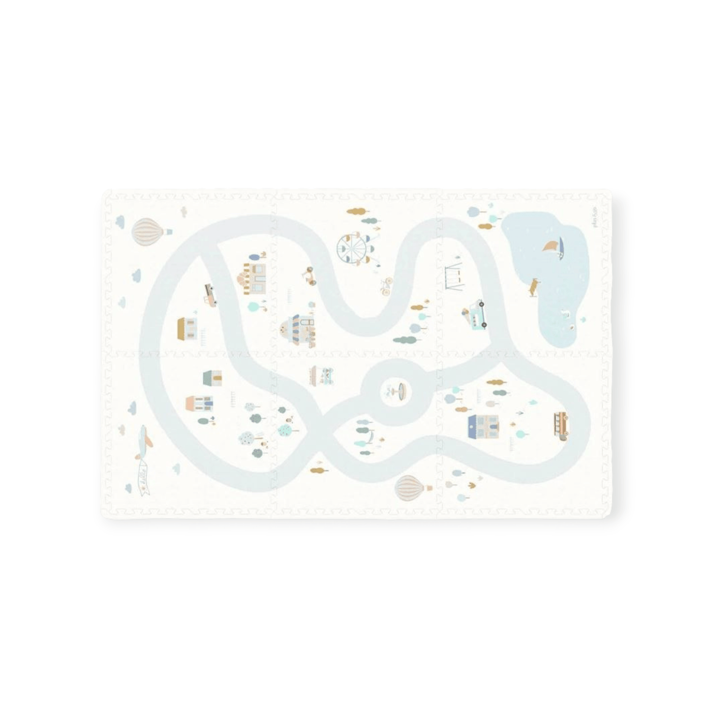 Play&Go - Spielmatte Dorf EEVAA - Siliblu Boutique & Atelier