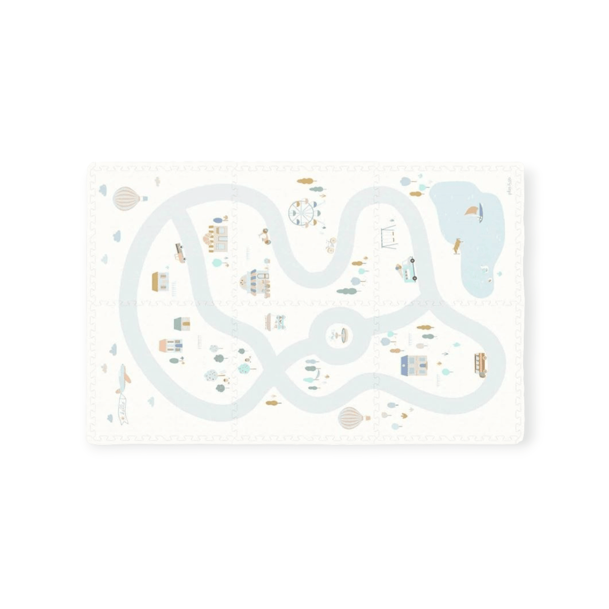 Play&amp;Go - Spielmatte Dorf EEVAA - Siliblu Boutique &amp; Atelier