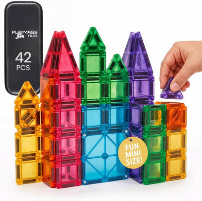 Playmags 42-teilige Mini-Magnetplatten - Siliblu Boutique &amp; Atelier