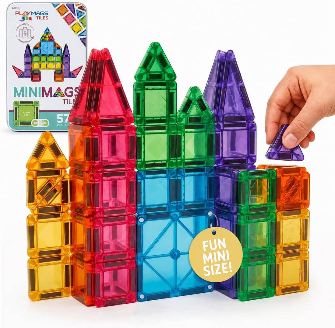 Playmags 57-teilige Mini-Magnetplatten - Siliblu Boutique &amp; Atelier