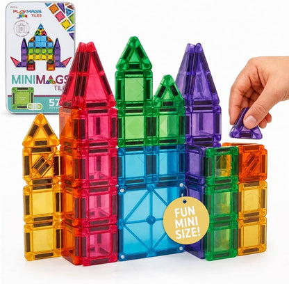 Playmags 57-teilige Mini-Magnetplatten - Siliblu Boutique &amp; Atelier