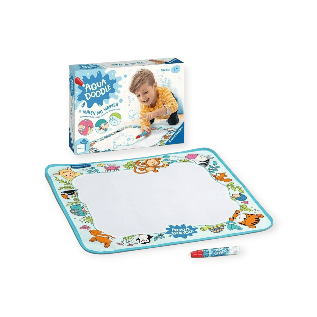 Ravensburger - Aqua Doodle Animals 18M+ - Siliblu Boutique &amp; Atelier