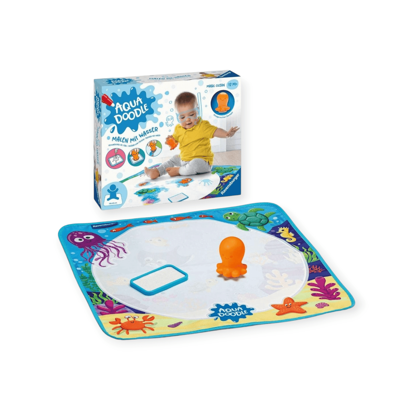 Ravensburger - Aqua Doodle Magic Ocean 12M+ - Siliblu Boutique & Atelier