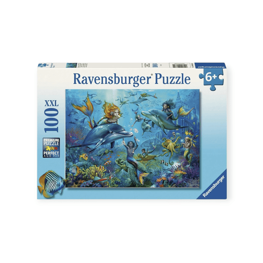 Ravensburger Puzzle Abenteuer unter Wasser 100 Teile XXL 6+ - Siliblu Boutique & Atelier