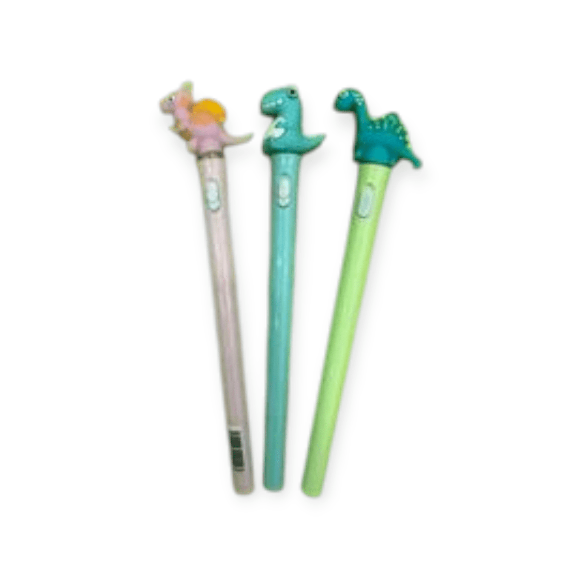ROOST Kugelschreiber Dinosaurier mit Licht, assortiert - Siliblu Boutique & Atelier