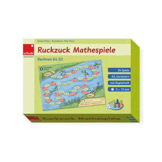 Ruckzuck Mathespiele - Mathematik Spiel - und Übungsmaterial - Siliblu Boutique & Atelier