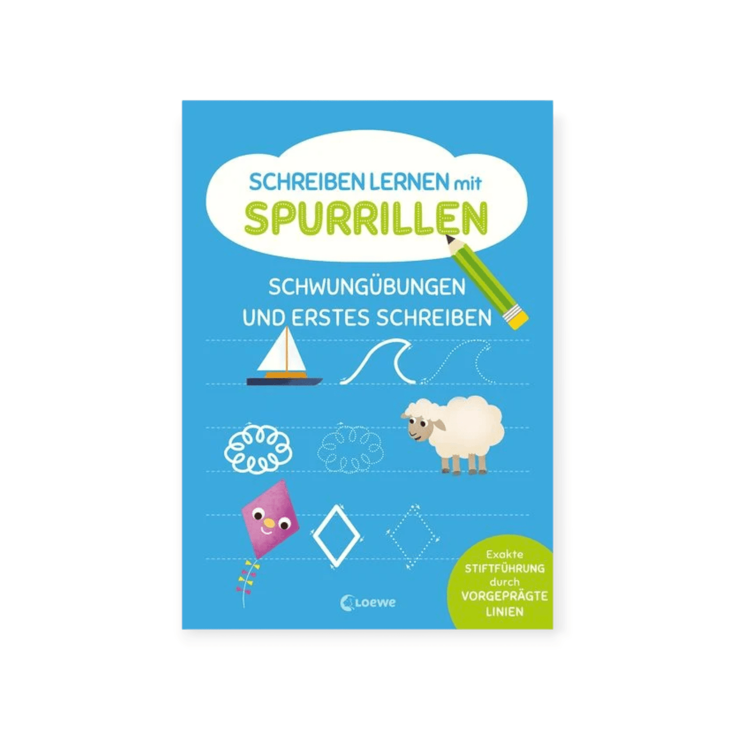 Schreiben lernen mit Spurrillen - Schwungübungen und erstes Schreiben - Siliblu Boutique & Atelier