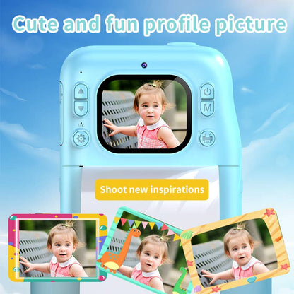 Sofortbild-Digitalkamera für Kinder, Blau - Siliblu Boutique &amp; Atelier