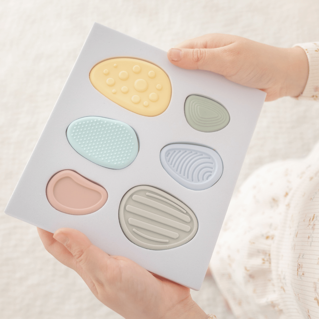 Sorgensteine für Kinder – Beruhigendes sensorisches Fidget-Set - Siliblu Boutique & Atelier