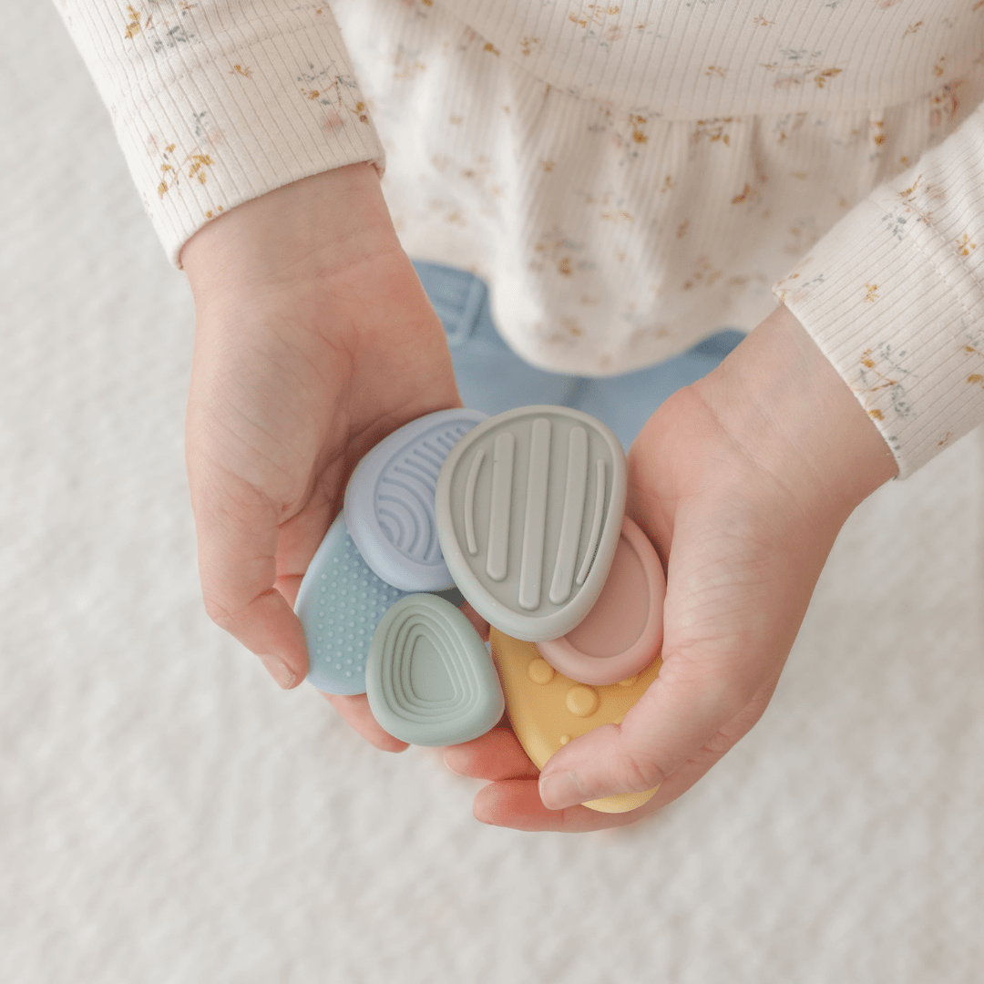 Sorgensteine für Kinder – Beruhigendes sensorisches Fidget-Set - Siliblu Boutique & Atelier