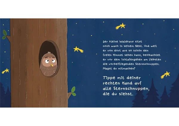 Streichel den Siebenschläfer - Ein Gute - Nacht - Mitmachbuch. - Siliblu Boutique & Atelier