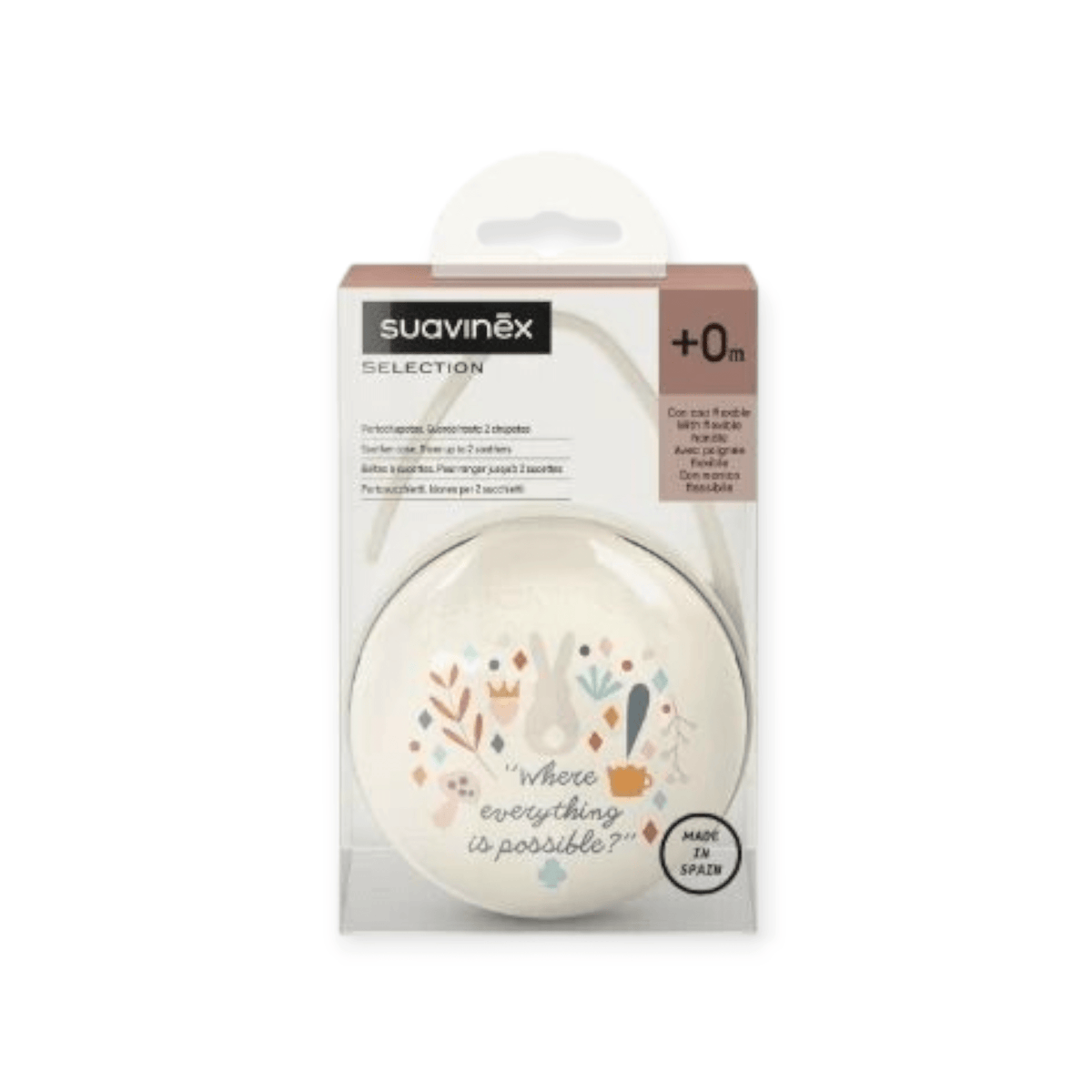 Suavinex Schnullerbox Wonderland *Beige* - Siliblu Boutique &amp; Atelier