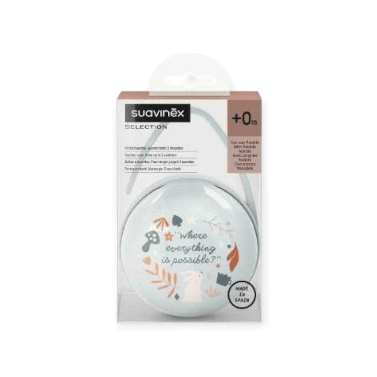 Suavinex Schnullerbox Wonderland *Blau* - Siliblu Boutique &amp; Atelier