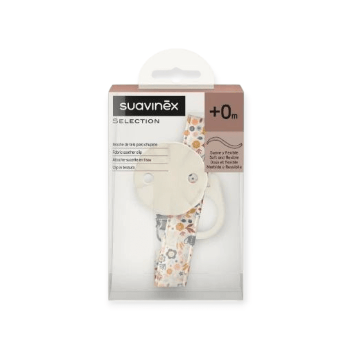 Suavinex Schnullerkette Wonderland *Blumig* - Siliblu Boutique &amp; Atelier