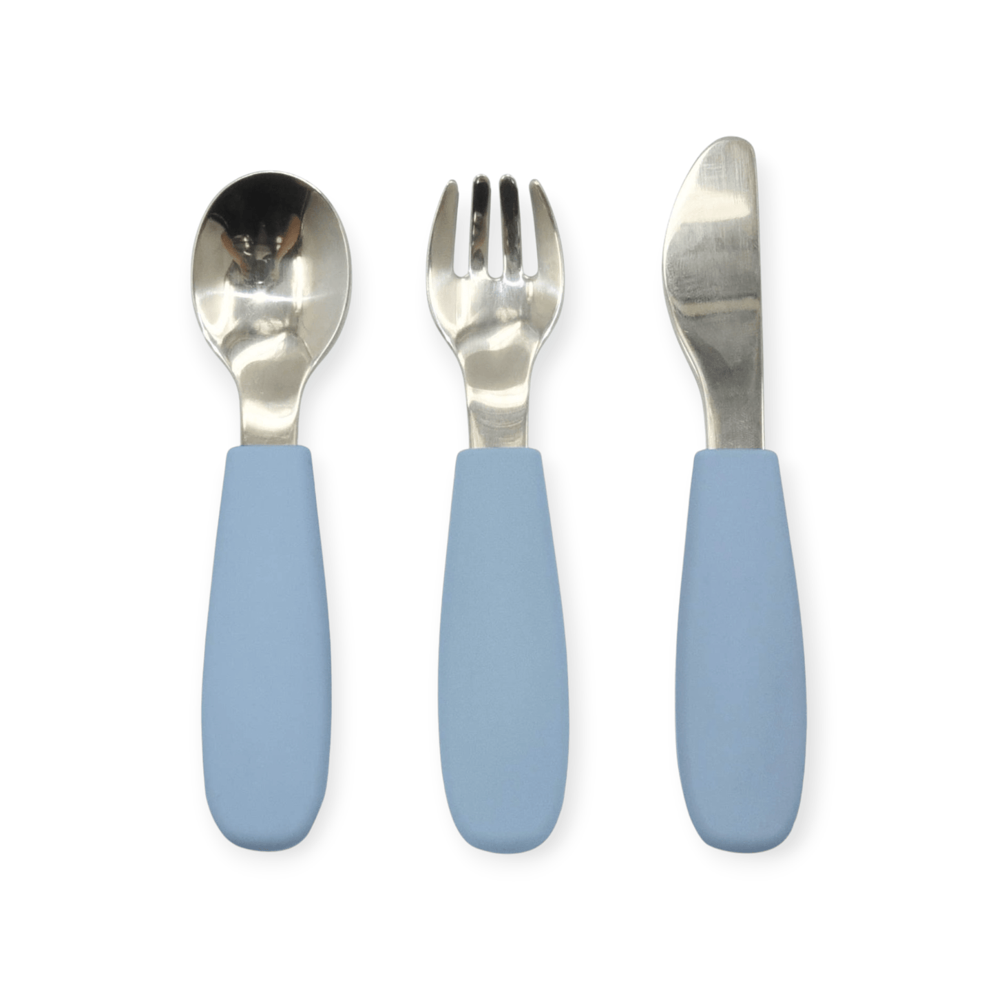 Summerville organic Besteck Silikon - Stahl Steinblau - Siliblu Boutique & Atelier