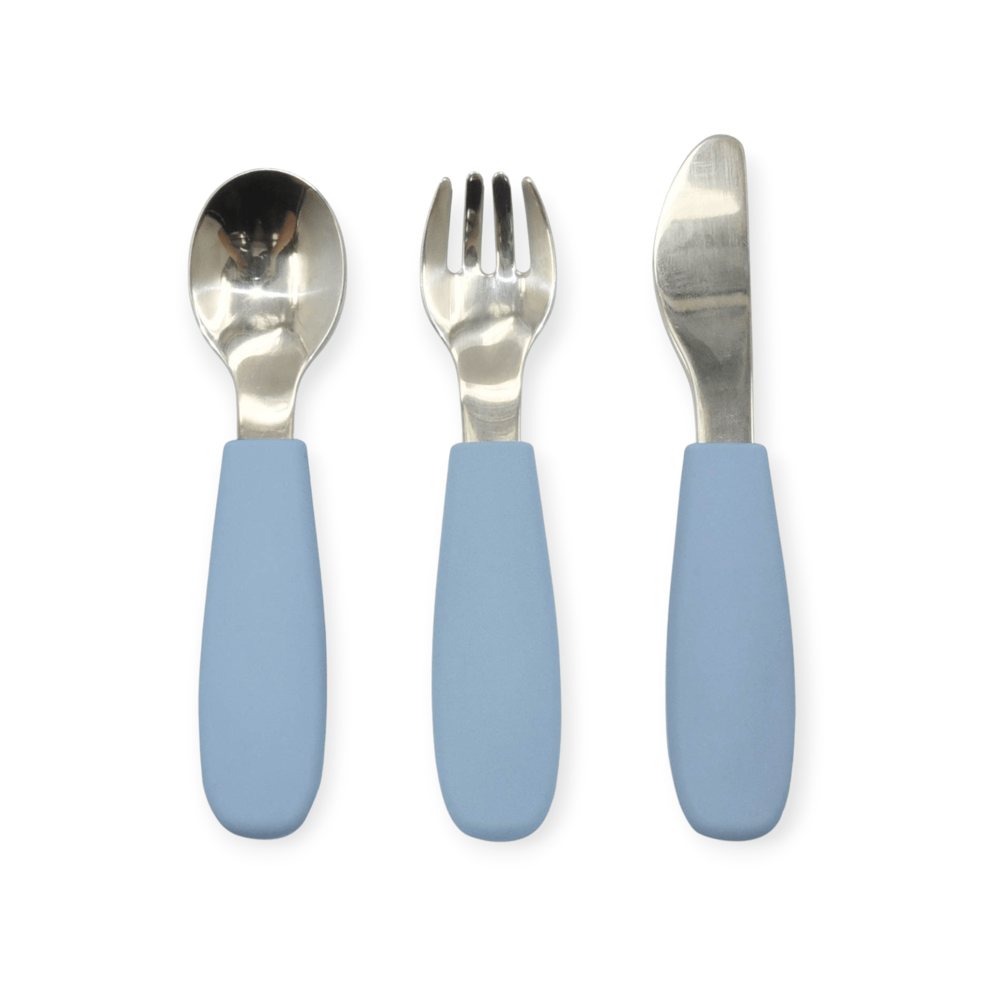 Summerville organic Besteck Silikon - Stahl Steinblau - Siliblu Boutique & Atelier