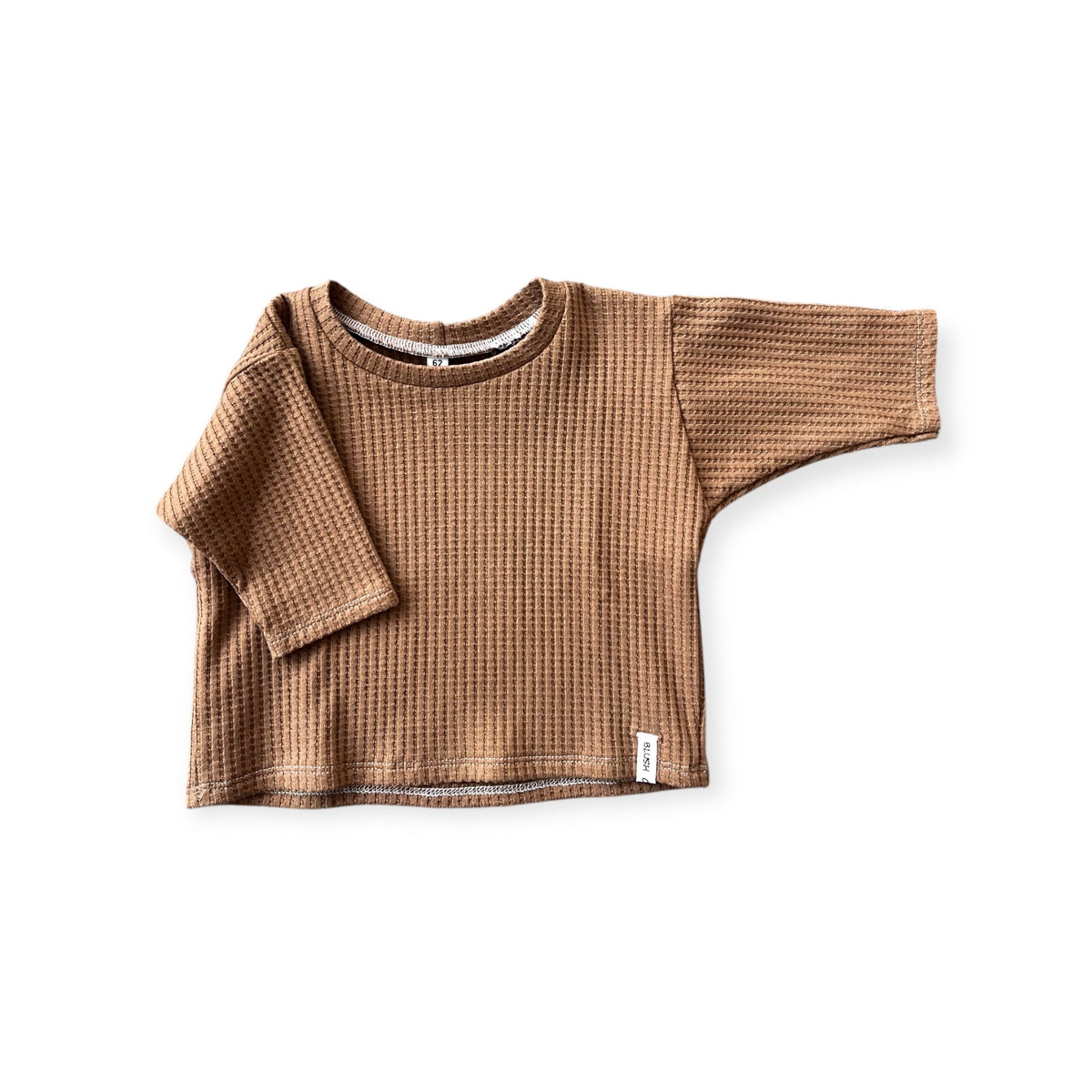 Sweatshirt Waffle "Ibiza ecru" - Siliblu Boutique &amp; Atelier