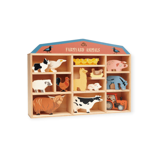 tender leaf Bauernhoftiere - Display - Siliblu Boutique & Atelier