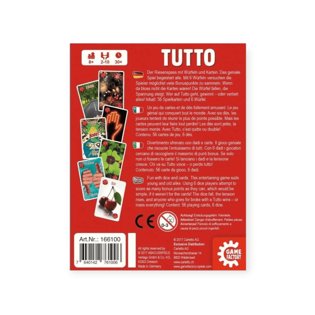 The Family Game Tutto - Siliblu Boutique &amp; Atelier